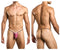 JUSTIN+SIMON XSJ02 Classic G-String Bulge Color Wine